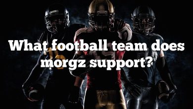 What football team does morgz support?