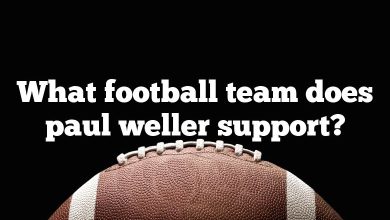 What football team does paul weller support?