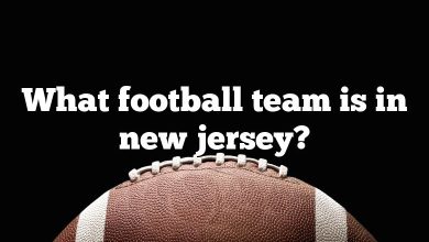 What football team is in new jersey?