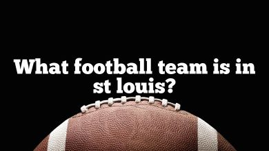 What football team is in st louis?