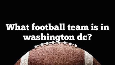 What football team is in washington dc?