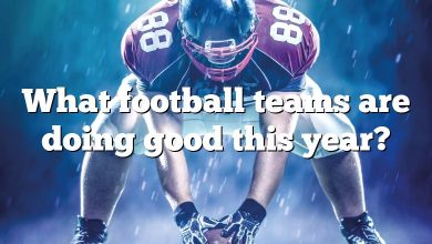 What football teams are doing good this year?