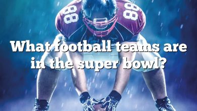 What football teams are in the super bowl?