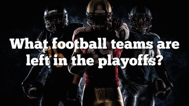 What football teams are left in the playoffs?