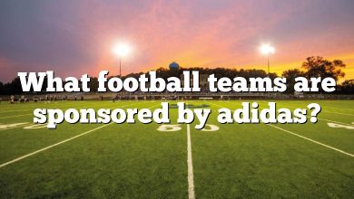 What football teams are sponsored by adidas?