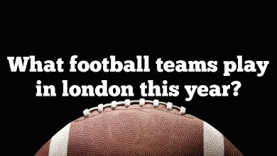 What football teams play in london this year?