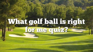 What golf ball is right for me quiz?