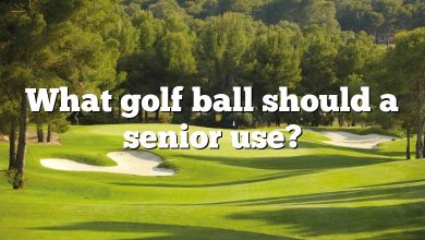 What golf ball should a senior use?