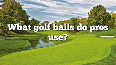 What golf balls do pros use?