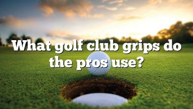 What golf club grips do the pros use?