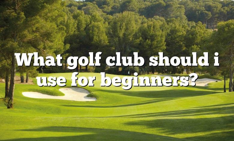 What golf club should i use for beginners?