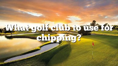 What golf club to use for chipping?