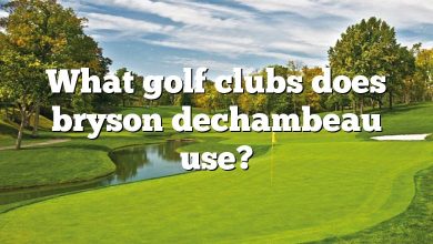 What golf clubs does bryson dechambeau use?