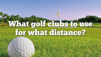 What golf clubs to use for what distance?