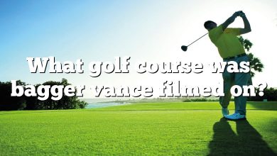 What golf course was bagger vance filmed on?