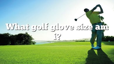 What golf glove size am i?