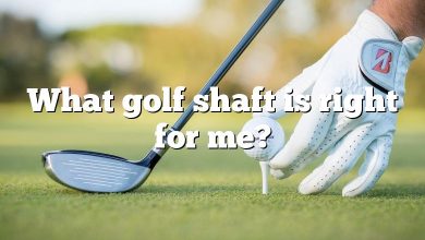 What golf shaft is right for me?