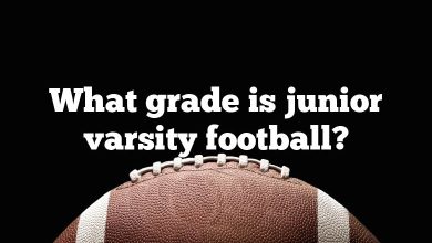What grade is junior varsity football?
