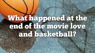 What happened at the end of the movie love and basketball?