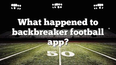 What happened to backbreaker football app?