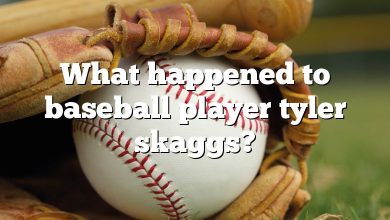 What happened to baseball player tyler skaggs?