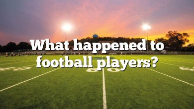 What happened to football players?