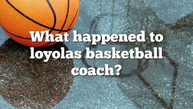 What happened to loyolas basketball coach?