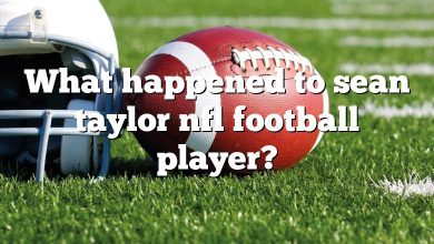 What happened to sean taylor nfl football player?