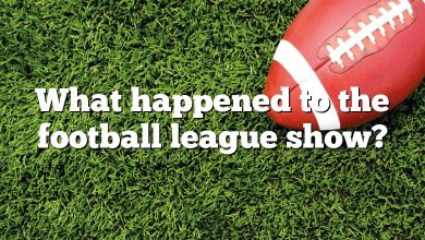 What happened to the football league show?