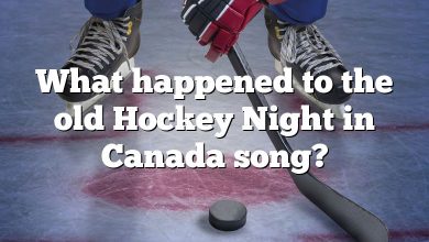 What happened to the old Hockey Night in Canada song?