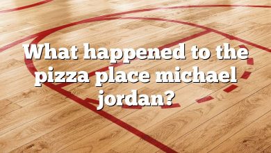 What happened to the pizza place michael jordan?