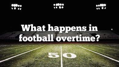 What happens in football overtime?