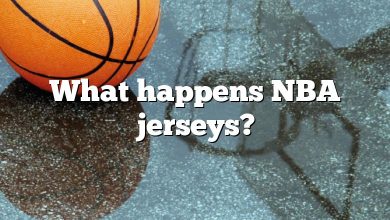 What happens NBA jerseys?