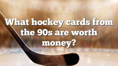 What hockey cards from the 90s are worth money?