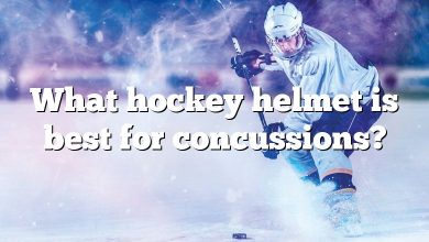 What hockey helmet is best for concussions?