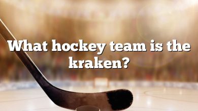 What hockey team is the kraken?