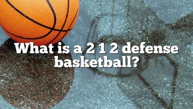 What is a 2 1 2 defense basketball?