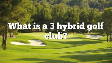 What is a 3 hybrid golf club?