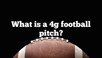 What is a 4g football pitch?