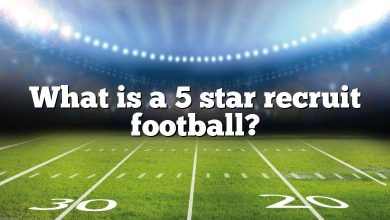 What is a 5 star recruit football?