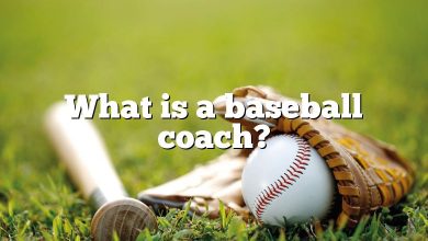 What is a baseball coach?