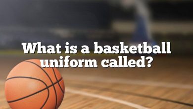 What is a basketball uniform called?