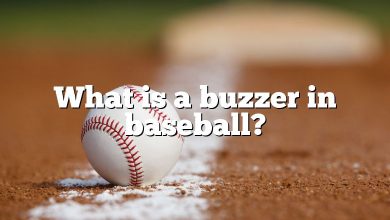 What is a buzzer in baseball?