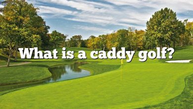 What is a caddy golf?