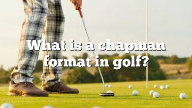 What is a chapman format in golf?