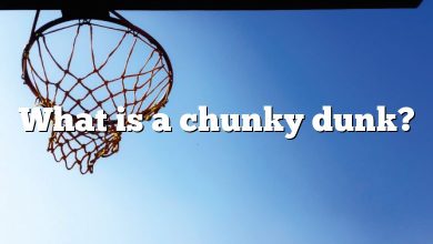 What is a chunky dunk?