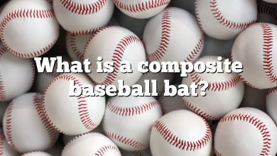 What is a composite baseball bat?