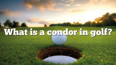 What is a condor in golf?