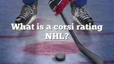 What is a corsi rating NHL?