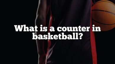 What is a counter in basketball?